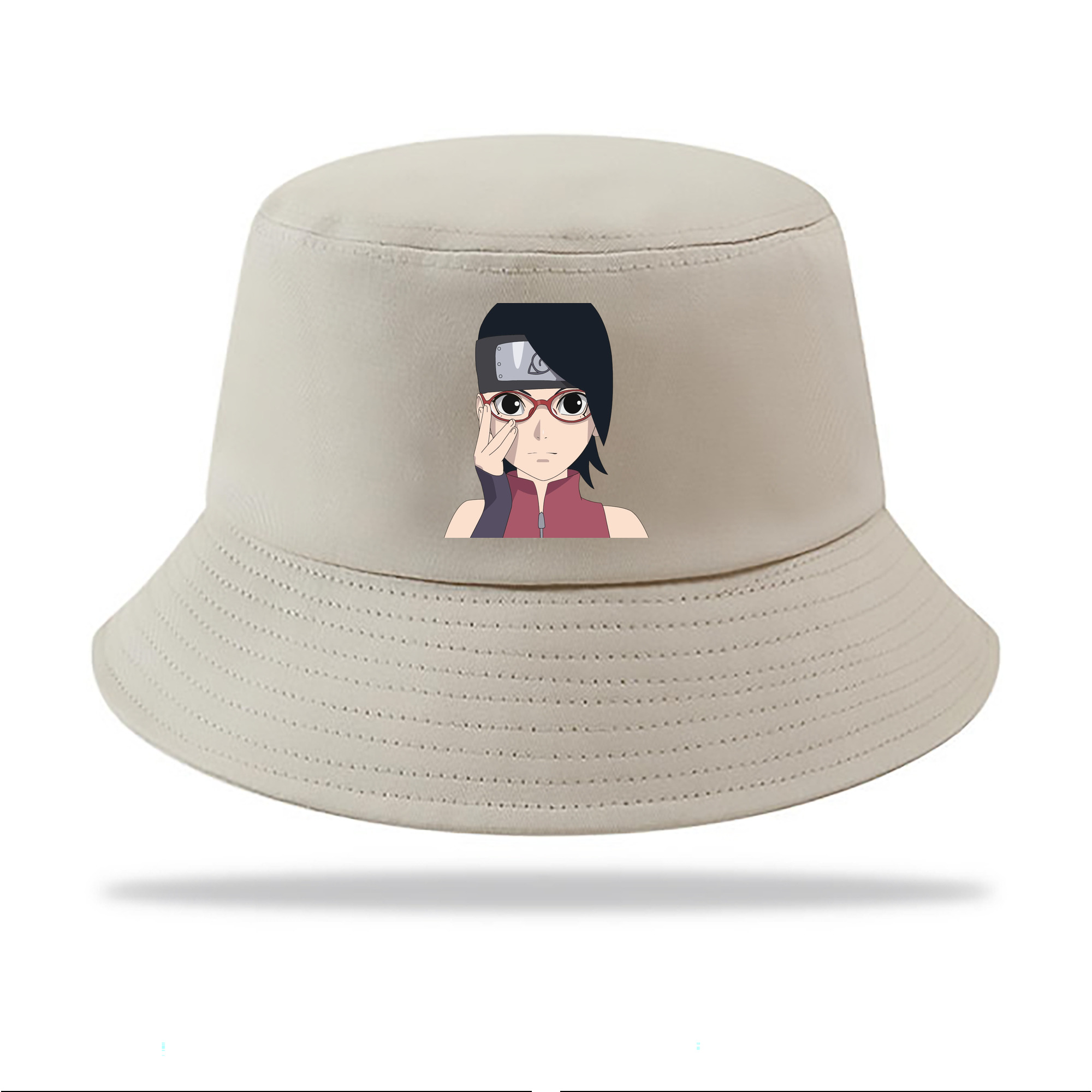 （画像用） NARUTO -ナルト- うちは サラダ Uchiha Sarada アウトドア日除けバケットハット